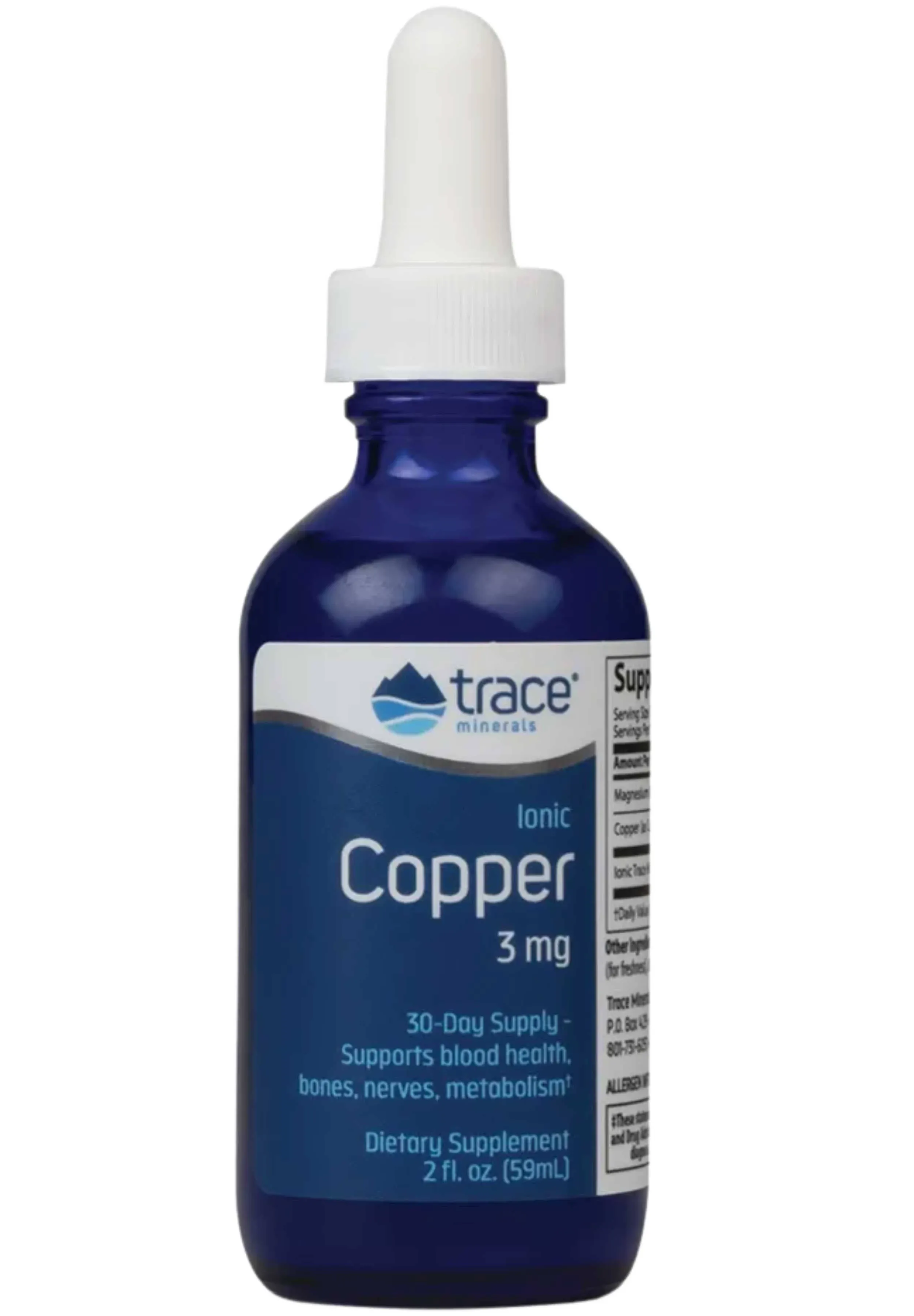 Trace Minerals Research, Liquid Ionic Copper 2 fl oz