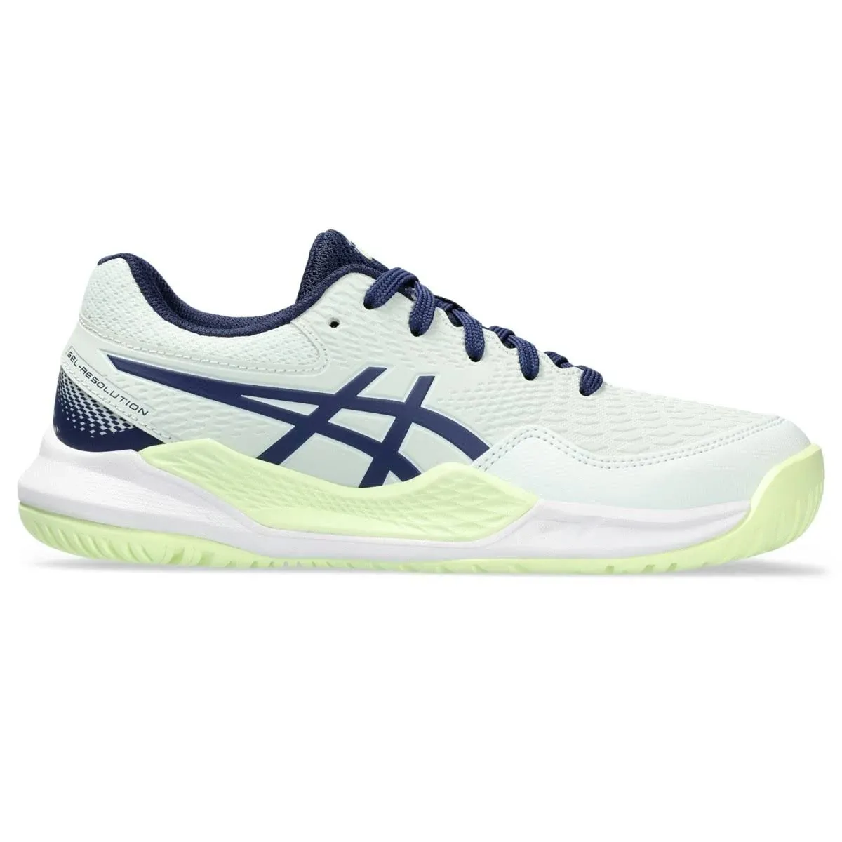 Asics Kids GEL-RESOLUTION 9 GS PALE MINT-BLUE E - Paragon Sports: NYC's Best Specialty Sports Store