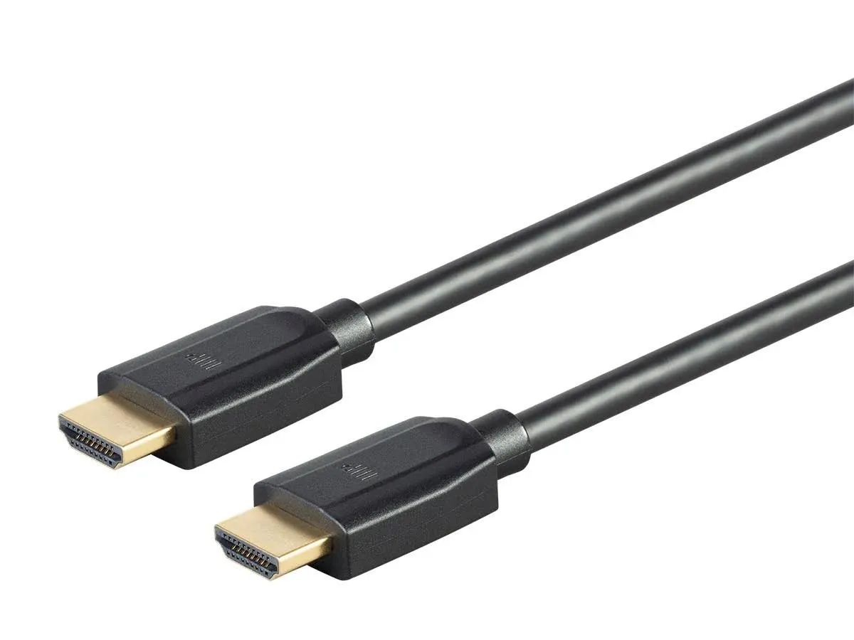 Monoprice 8K Ultra High Speed HDMI Cable 8ft - 48Gbps Black