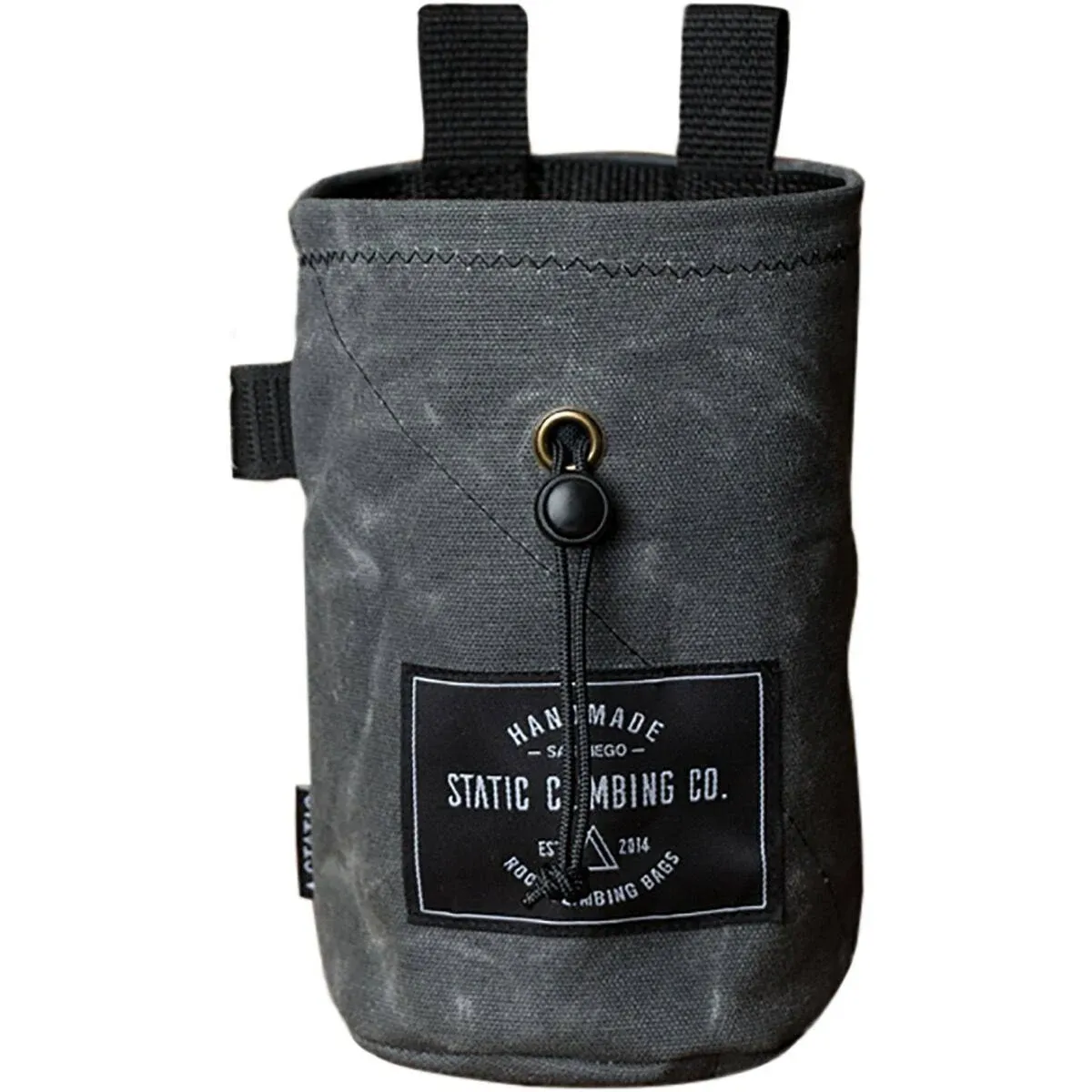 Static Waxed Canvas Chalk Bag