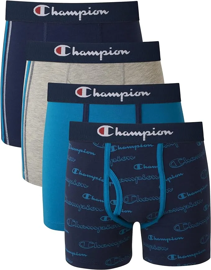 Champion Boys' Stretch Boxer Briefs