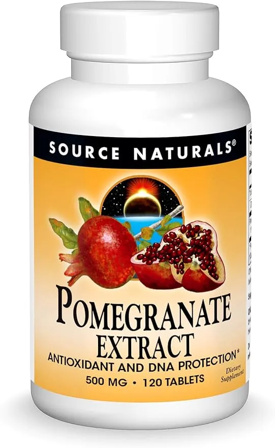 Source Naturals Pomegranate Extract 500 mg - 120 Tablets