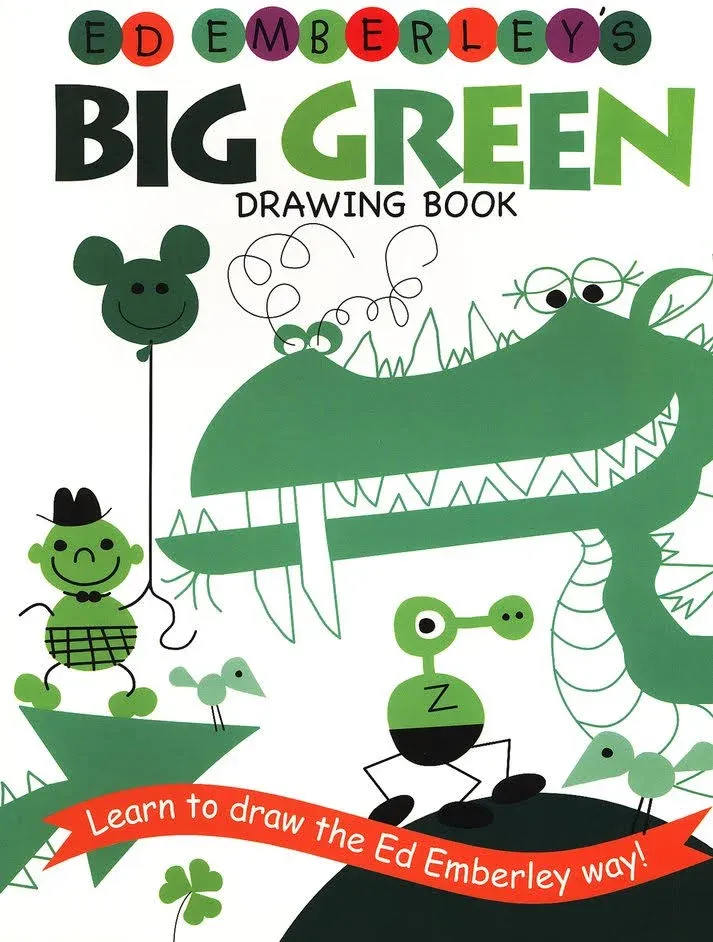 Ed Emberley&#39;s Big Green Drawing Book by Ed Emberley, 1979, Soft Cover