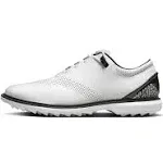 NEW MEN&#039;S NIKE JORDAN ADG 4 SPIKELESS GOLF DM0103-110 WHITE BLACK SZ 10