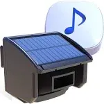 HTZSAFE Solar Wireless Driveway Alarm System