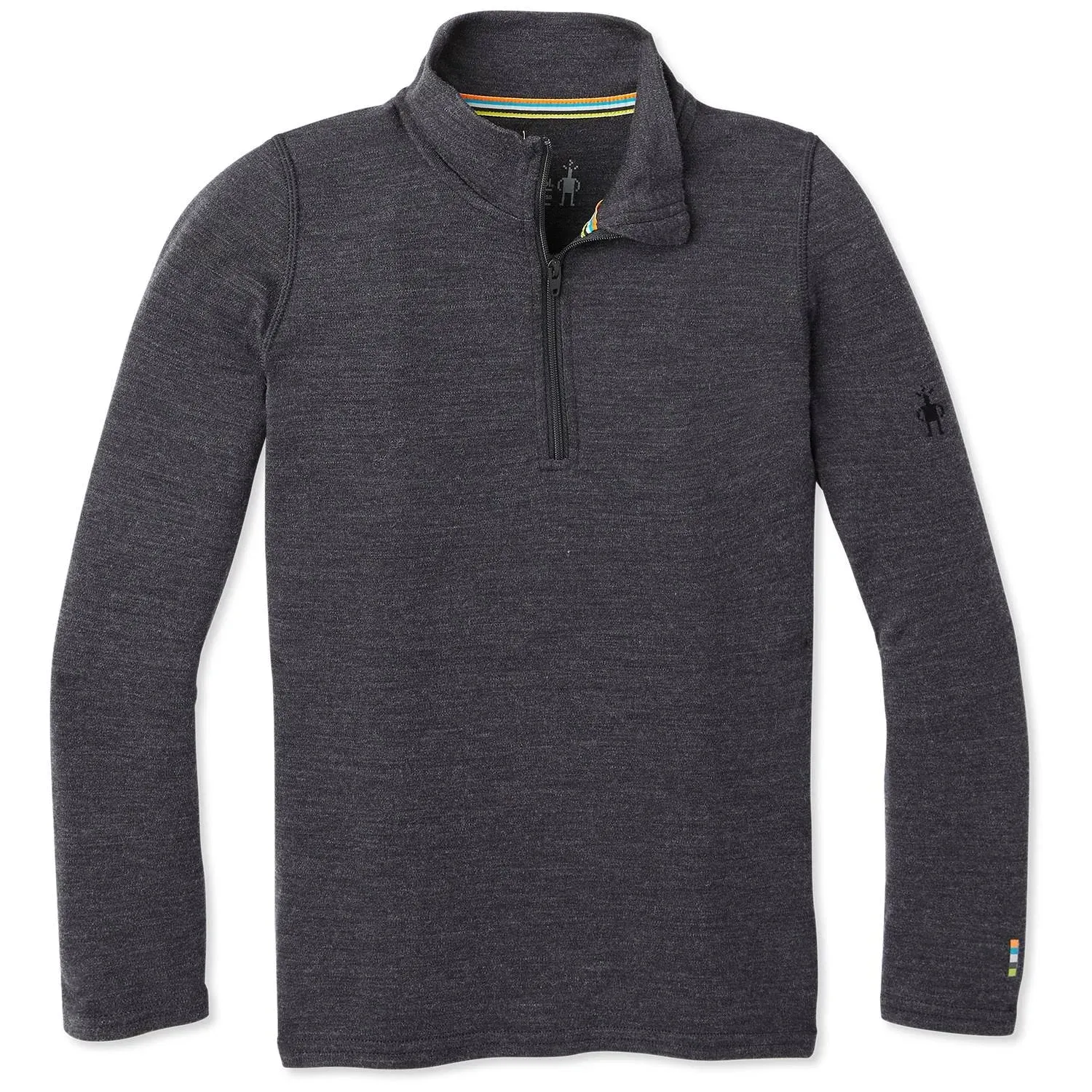 Smartwool Kids Classic Thermal Merino Base Layer Zip T - GoBros.com