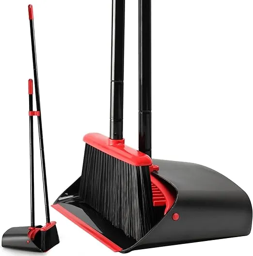 TreeLen Broom and Dustpan Set