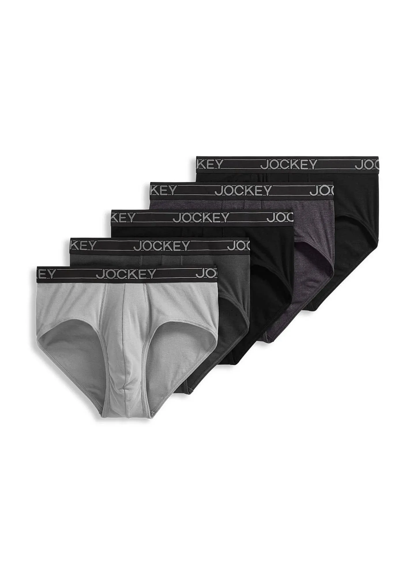 Men's Jockey® 5-Pack Cotton Blend Brief