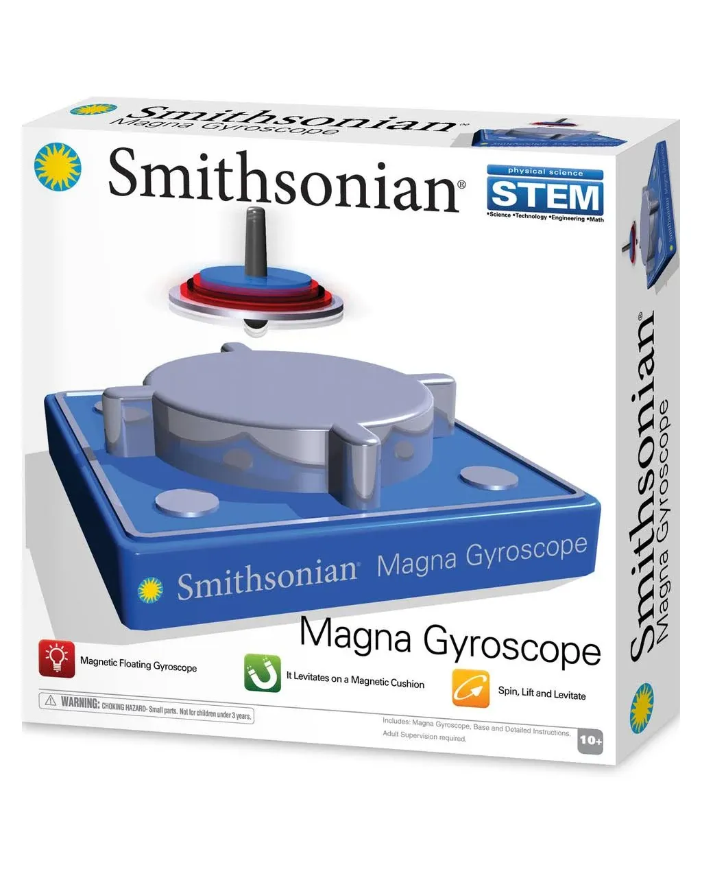 Smithsonian Magna Gyroscope (Science Activities, STEM, Education, 8 yrs and up)