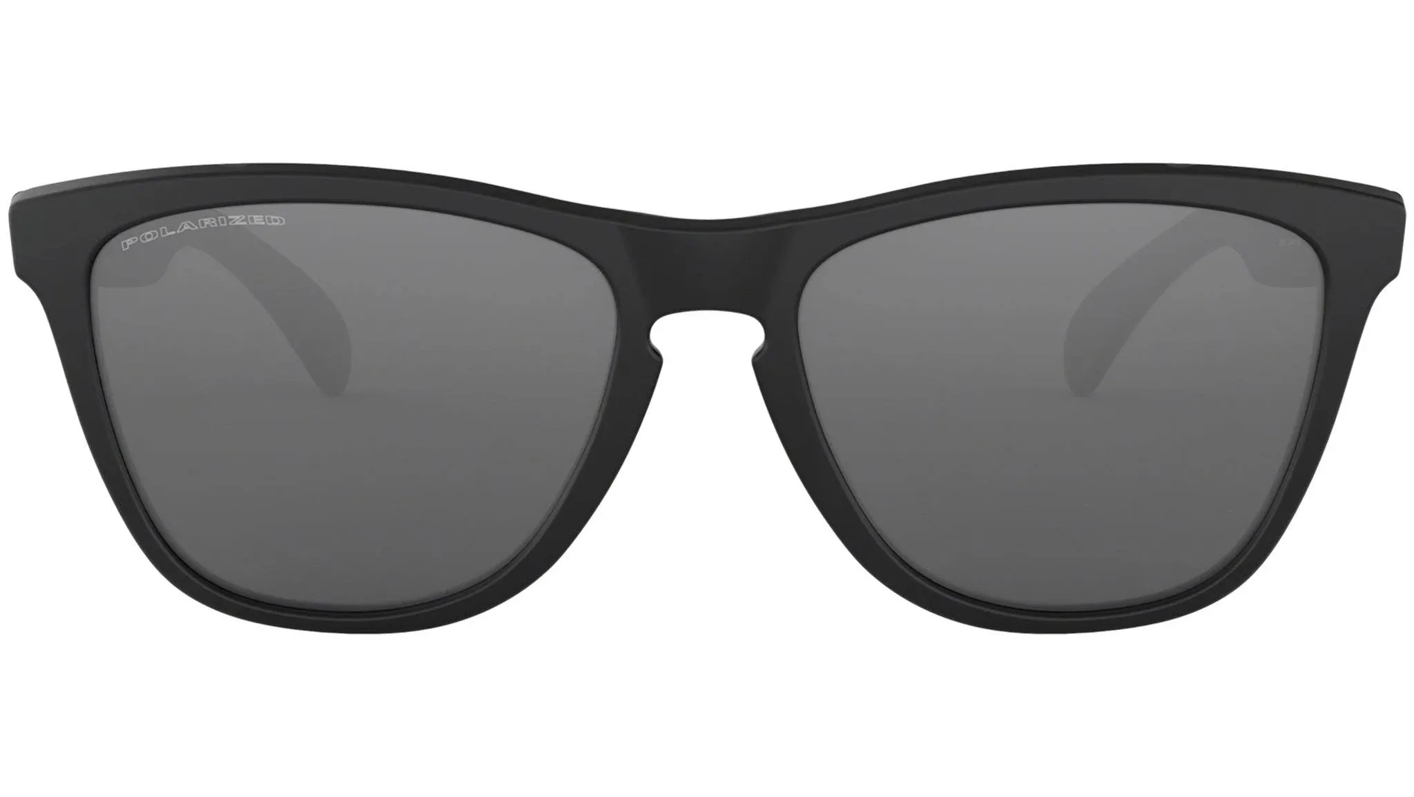 Oakley Frogskins Polarized Sunglasses - Matte Black/Prizm Black