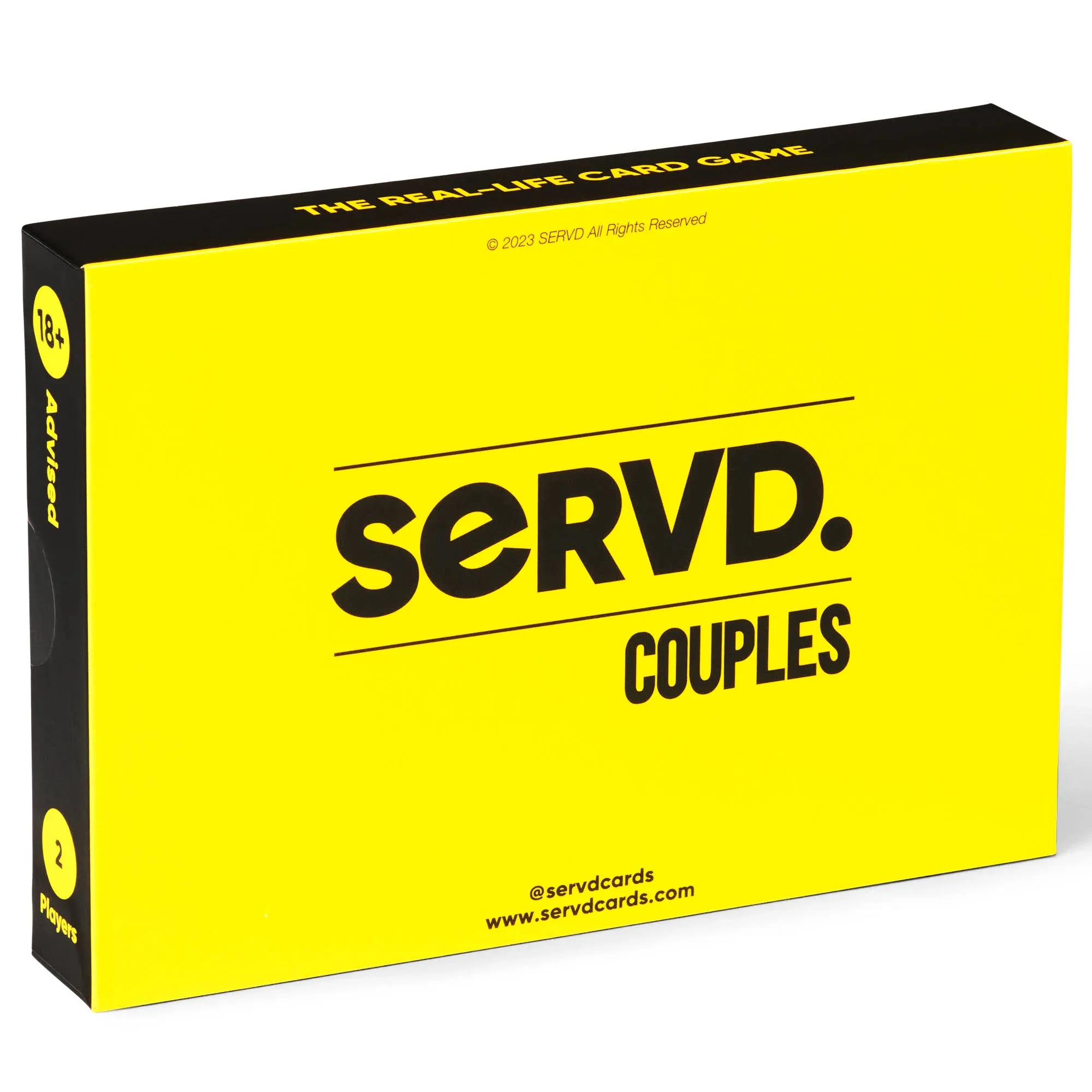 SERVD - Couples - The Hilarious Real-Life Couples Card Game