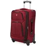 SwissGear Sion Softside Expandable Luggage, Merlot, Carry-On 21-Inch