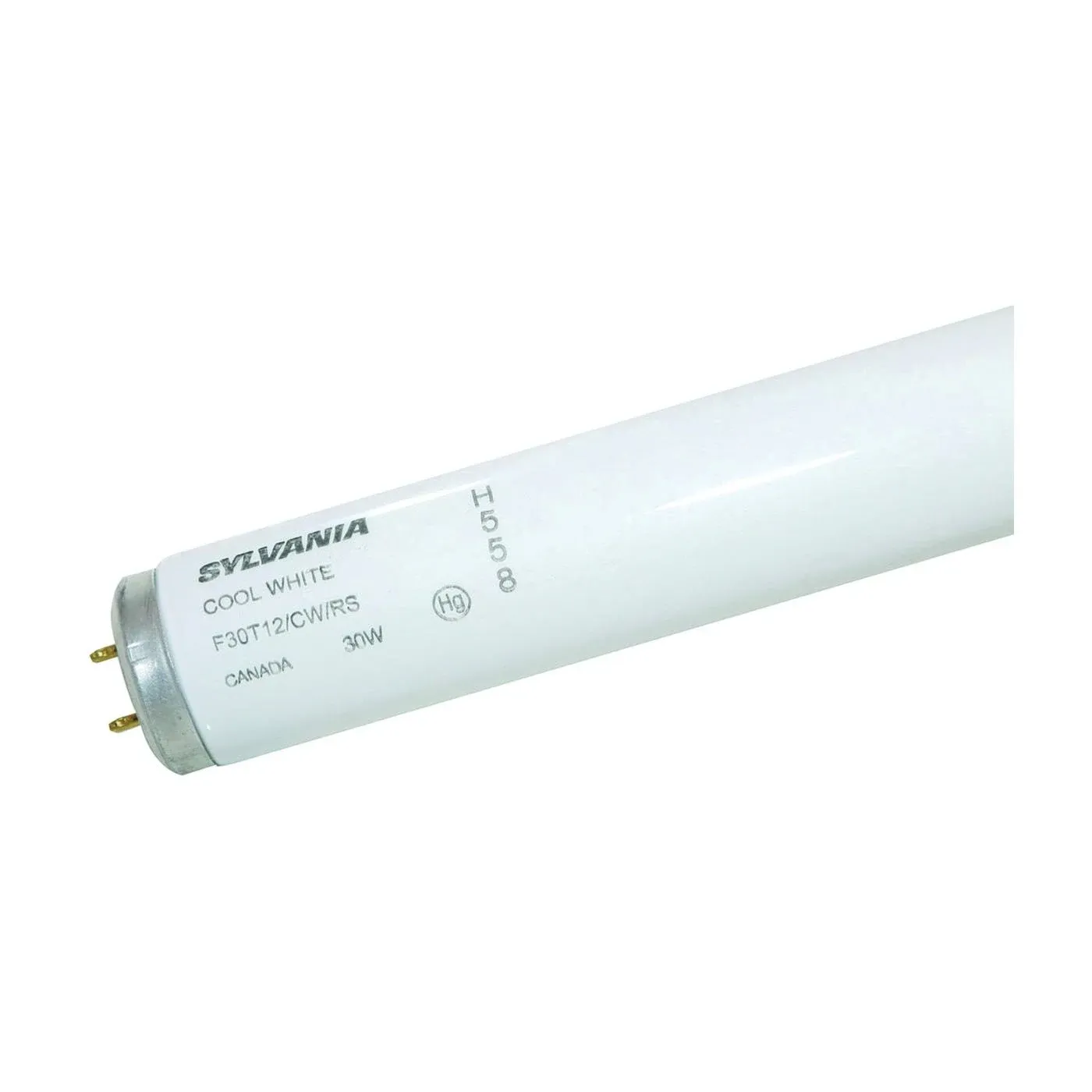 Sylvania 23493 Fluorescent Lamp, 30 W, T12 Lamp, Medium