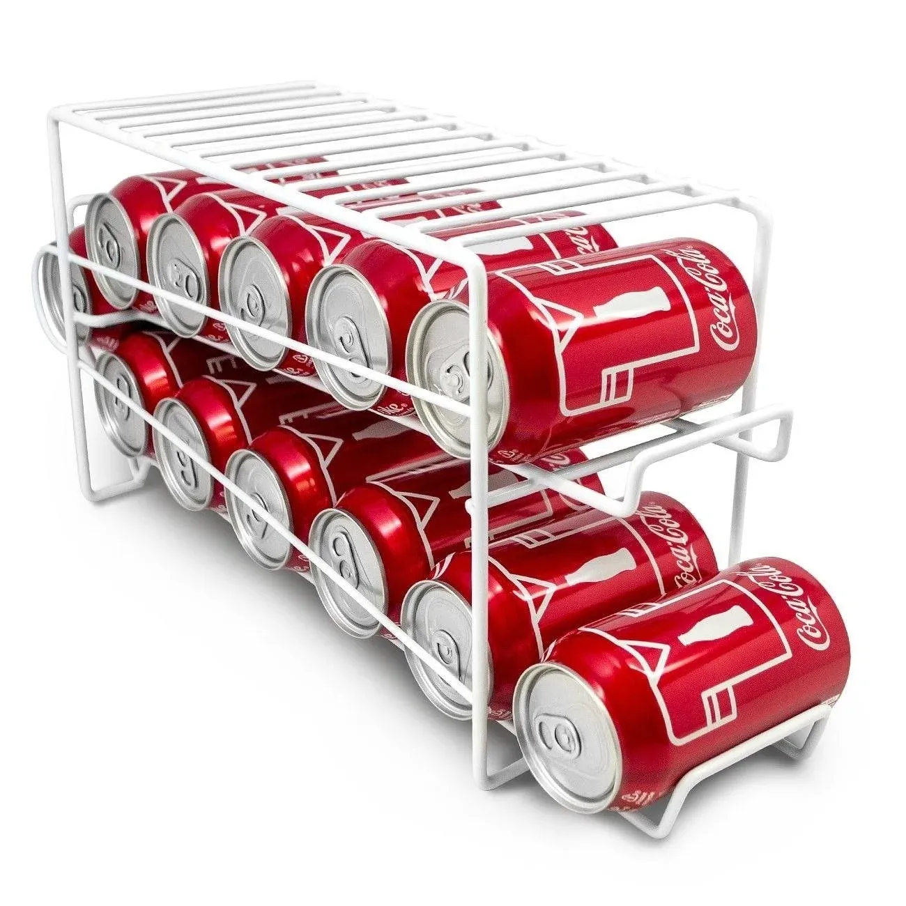 Sorbus Soda Can Rack Beverage Dispenser – Dispenses 12 Standard Size 12Oz Soda C