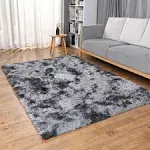 Ophanie Machine Washable Rugs for Living Room Fluffy Shaggy Soft Area Rug