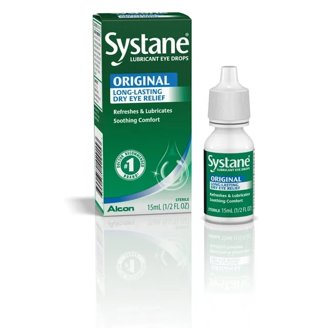 Systane Lubricant Eye Drops For Dry Eyes Symptoms, 15Ml