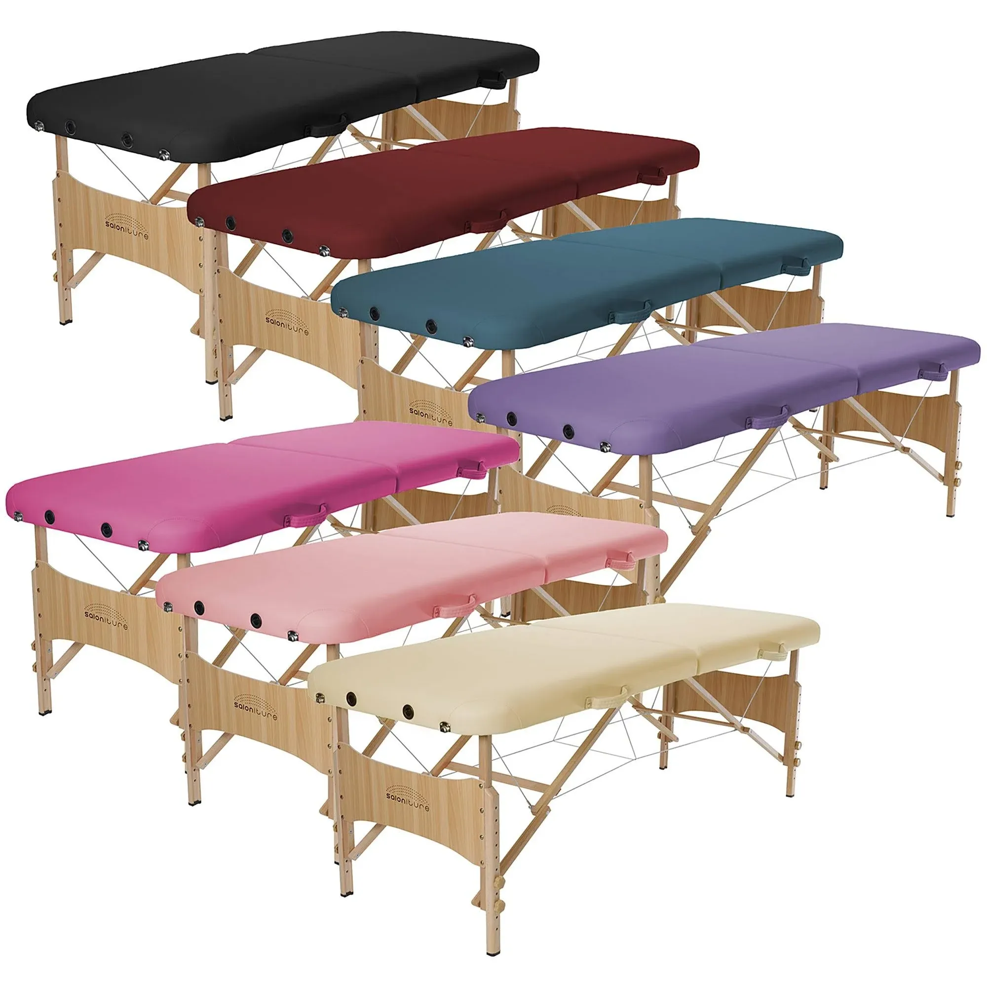 Saloniture Basic Portable Folding Massage Table