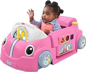 Fisher-Price Laugh & Learn Crawl Around Car, Blue