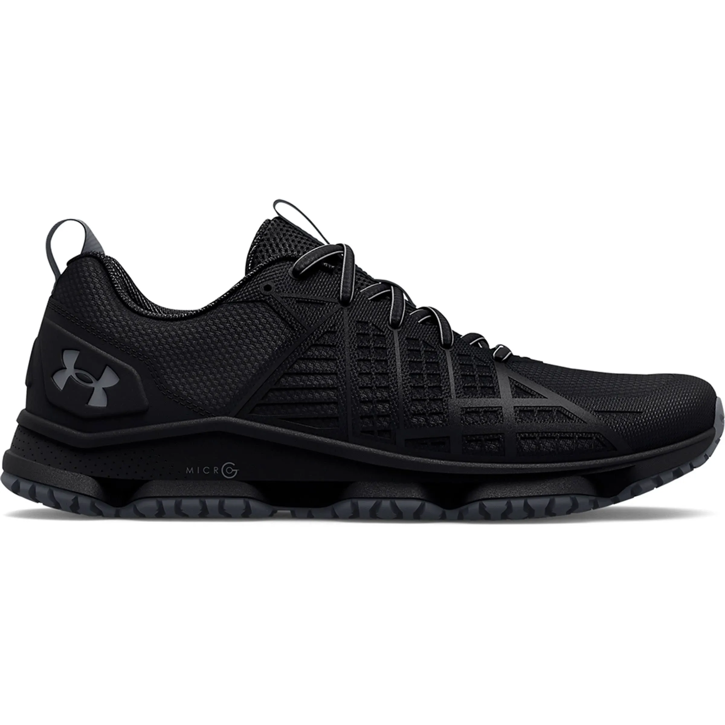 Under Armour Micro G Men's Tactical Shoes Strikefast (Black / Pitch Gray)