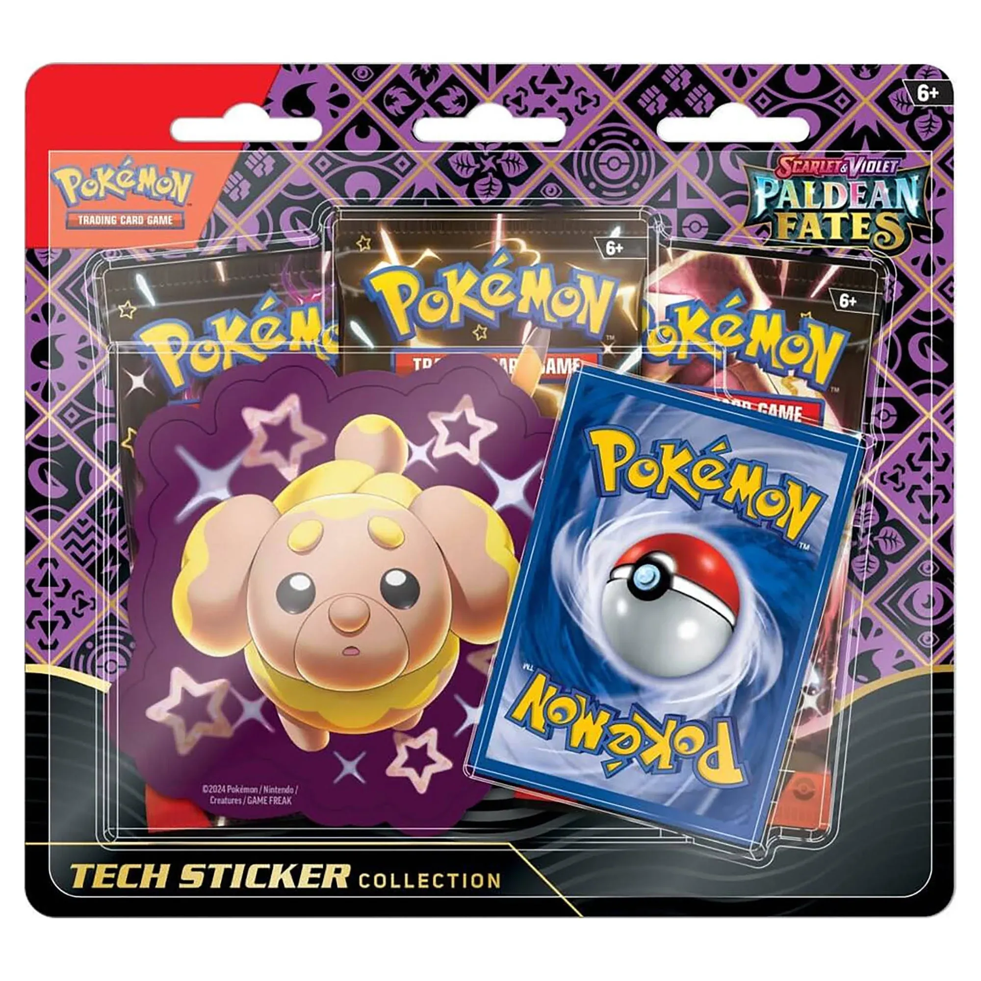 Pokemon Scarlet & Violet Paldean Fates Tech Sticker Collection