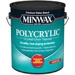 Minwax Clear Gloss Polycrylic Protective Finish - 1 Gal