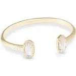 Kendra Scott Elton Gold Cuff in Ivory MOP