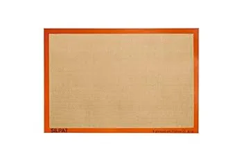 Silpat 16 1/2" x 24 1/2" Full-Size Silicone Non-Stick Baking Mat