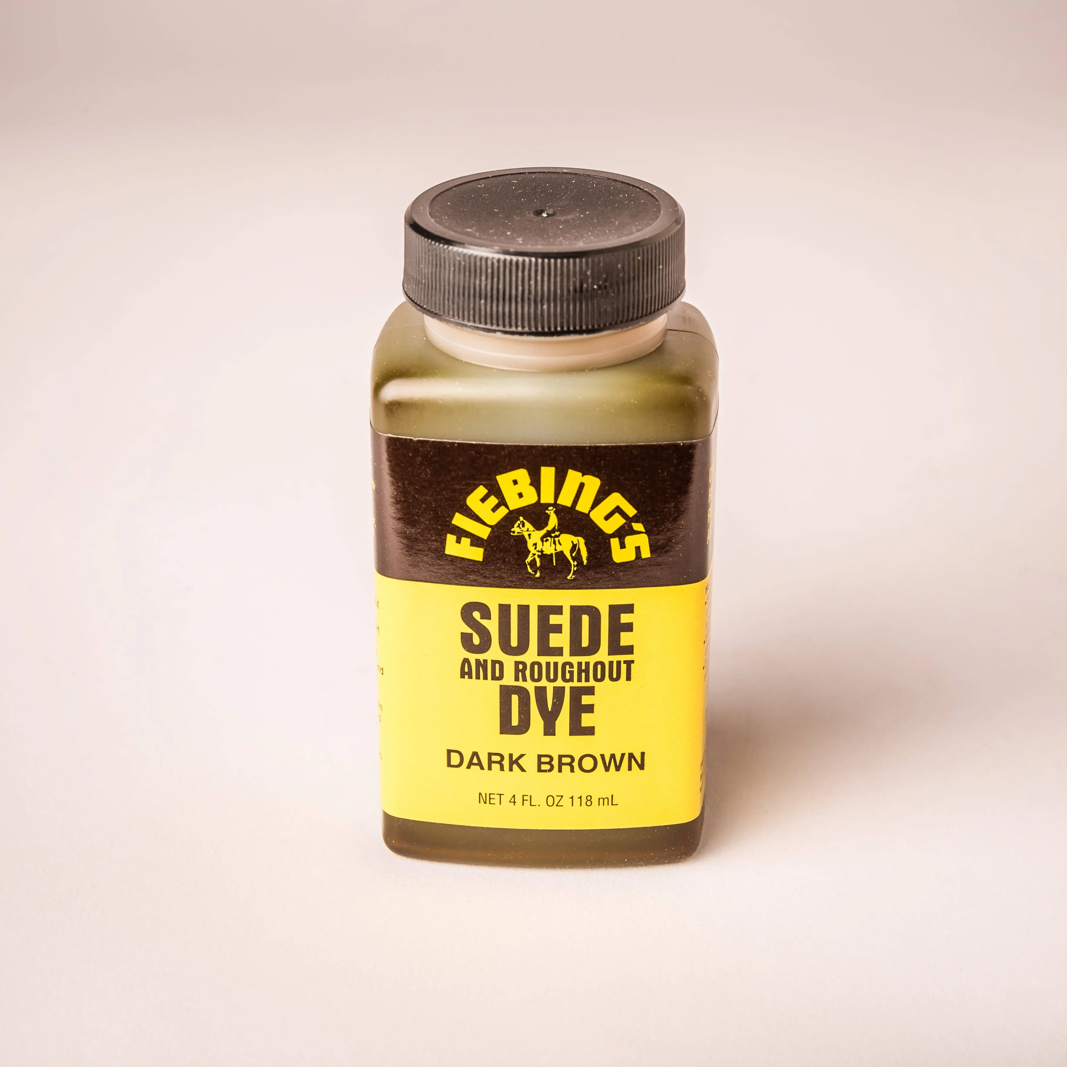 Fiebing's Suede & Roughout Dye Black 4 Ounce