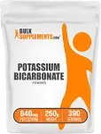 Bulksupplements.com Potassium Bicarbonate Powder - Potassium Supplement - Potassium Bicarbonate Food Grade - Food Thickener - Potassium Powder - Pota