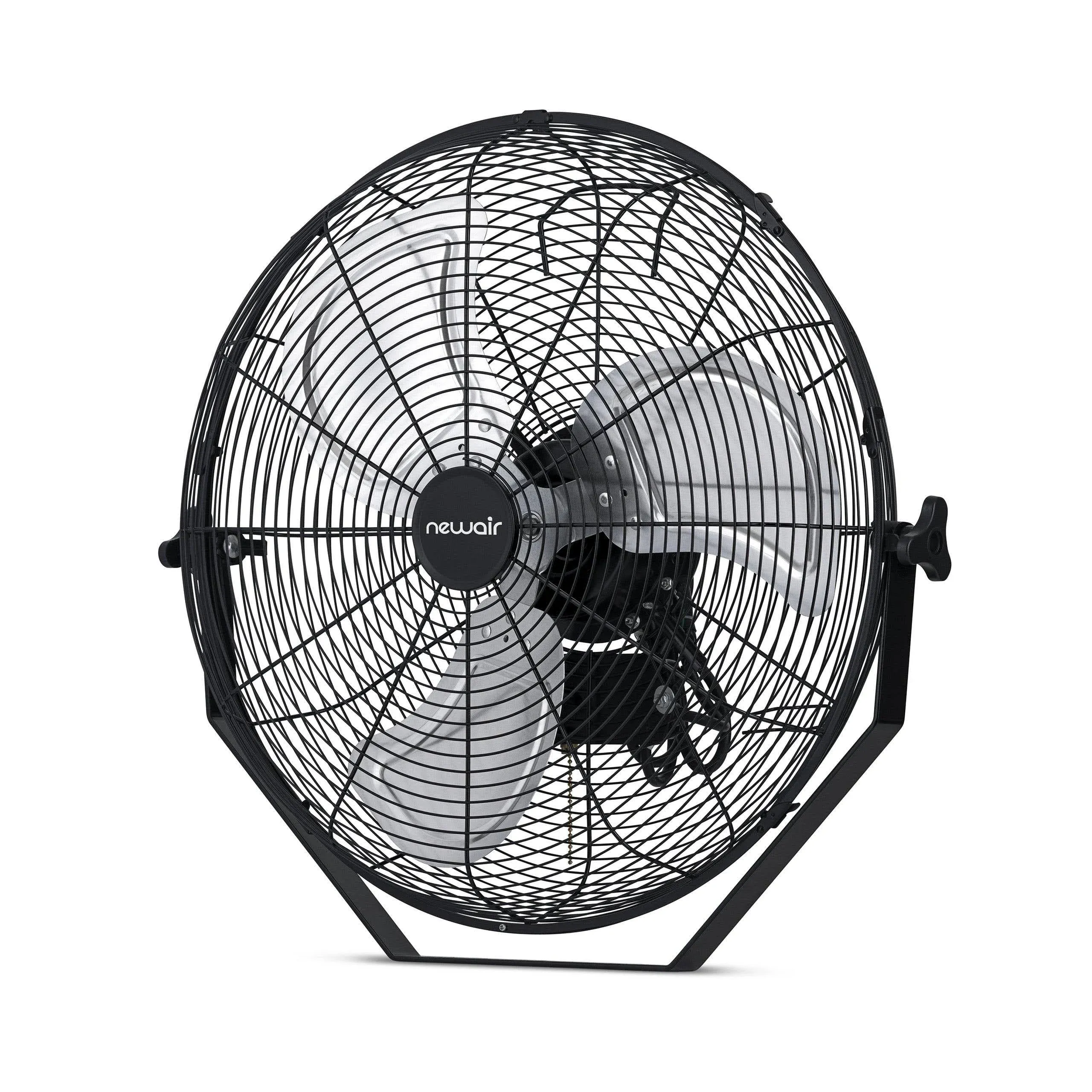 Newair 18" Outdoor High Velocity Wall Mounted Fan with 3 Fan Speeds and Adjustable Tilt Head