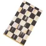 MacKenzie Childs Courtly Check Paper Napkins - Guest - Gold