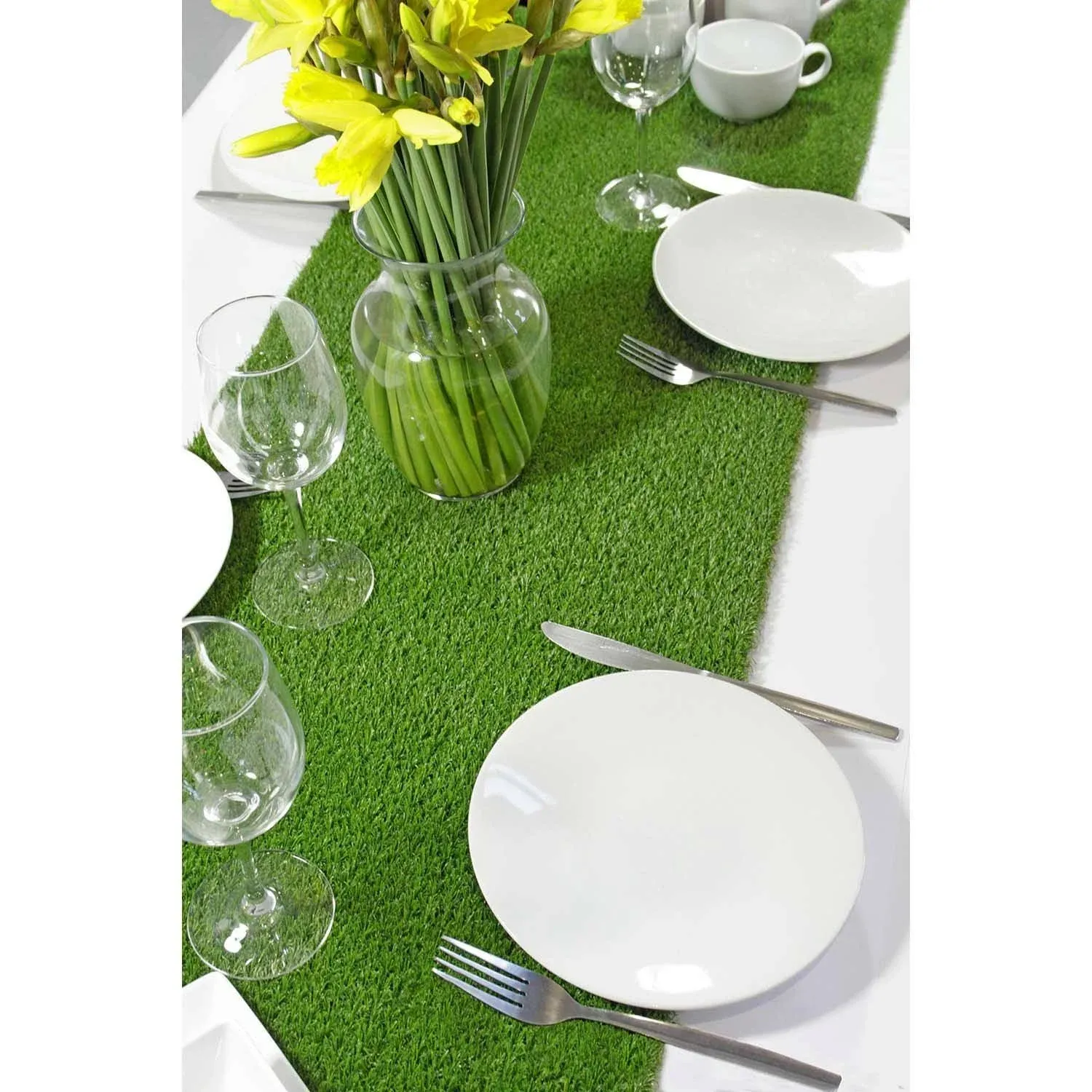 Artificial Grass Table Runner