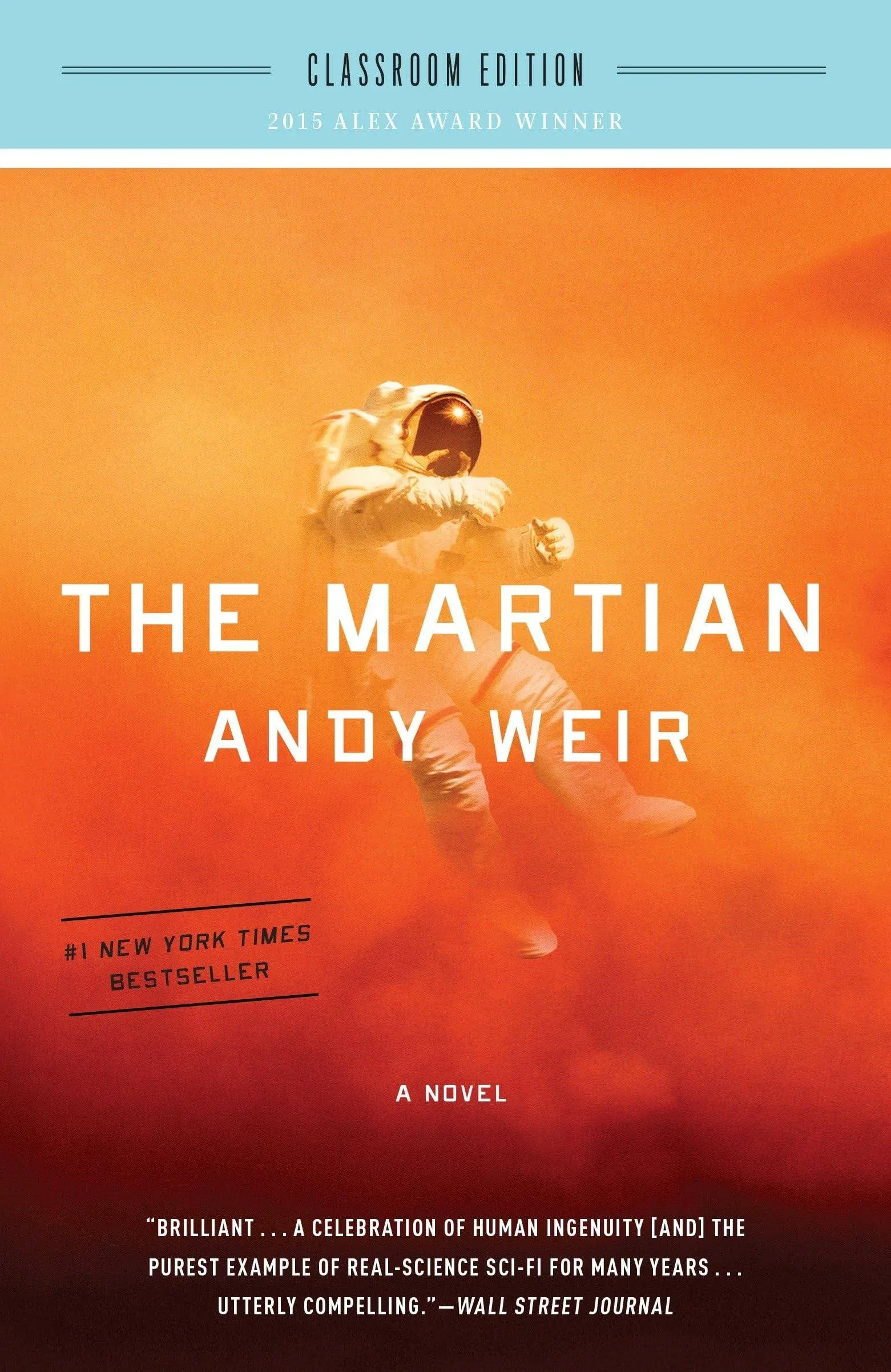 The Martian a book by Andy Weir