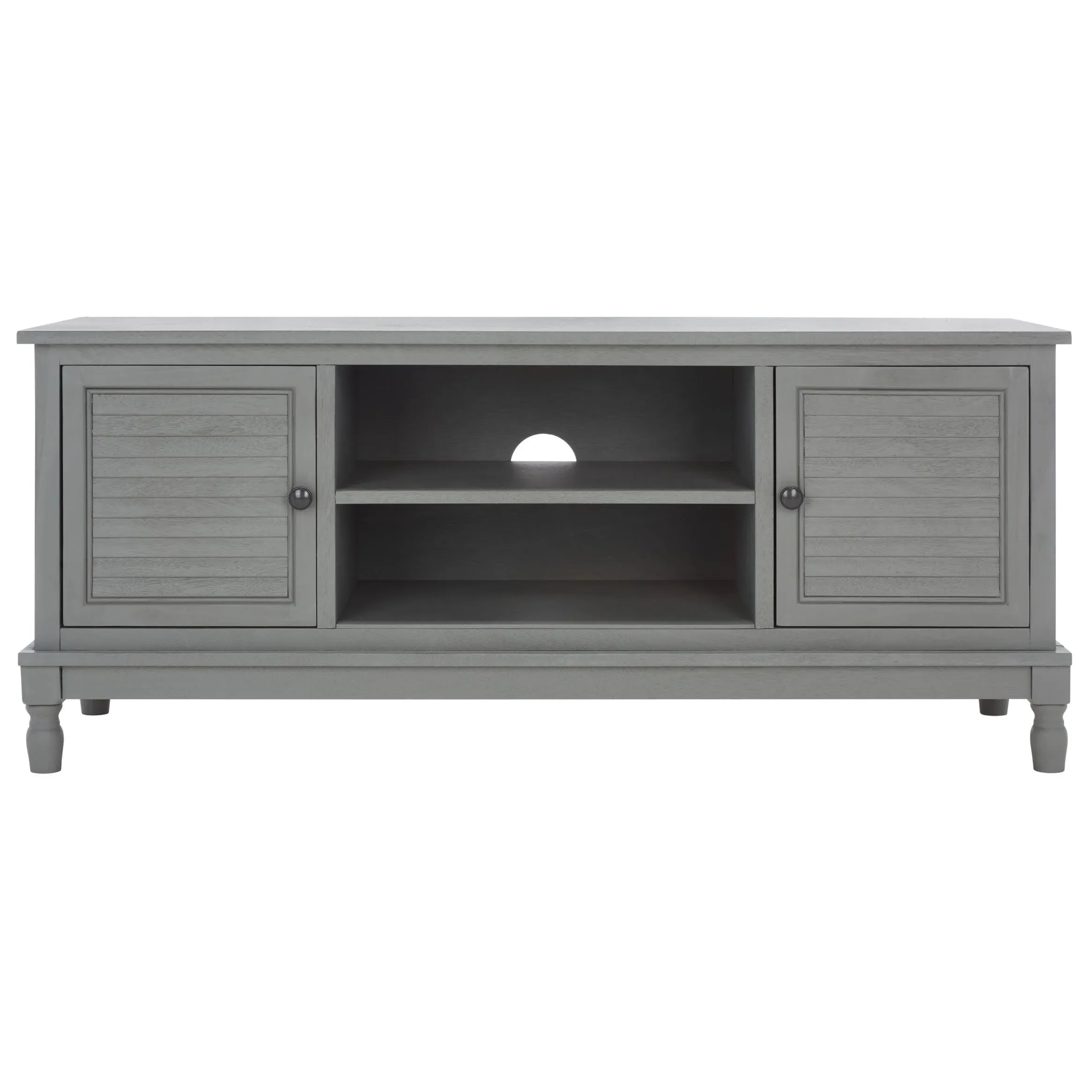 Safavieh Tate 2 Door 1 Shelf Media Stand - Distressed / Grey