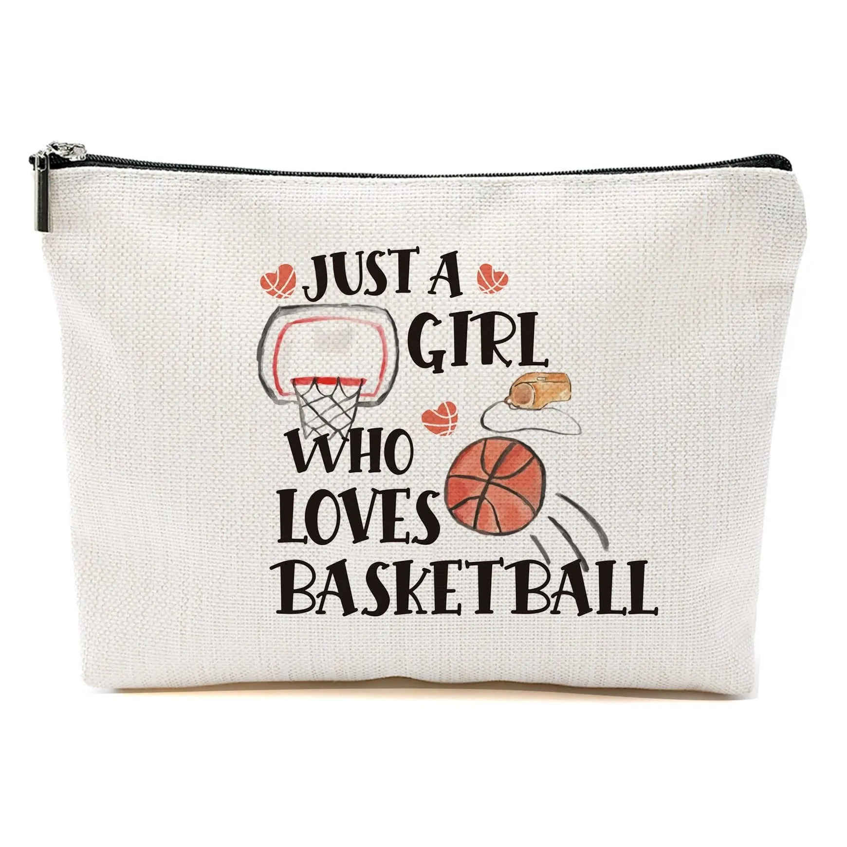 Basketball Makeup Bag Basketball Gifts for Girls Gifts for Basketball Lovers ...