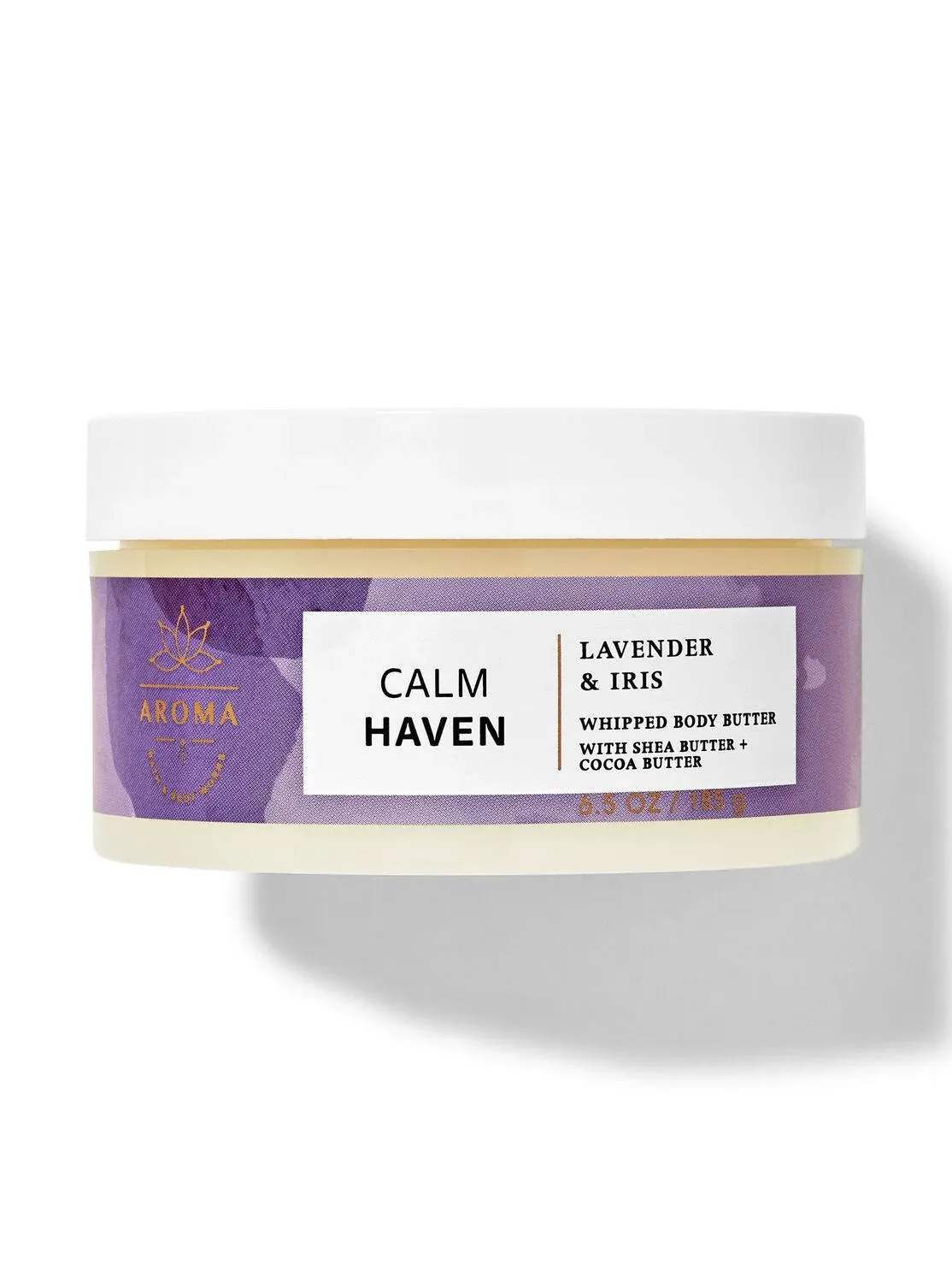 Calm Haven, Lavender Iris, Whipped Body Butter, 6.5 oz.