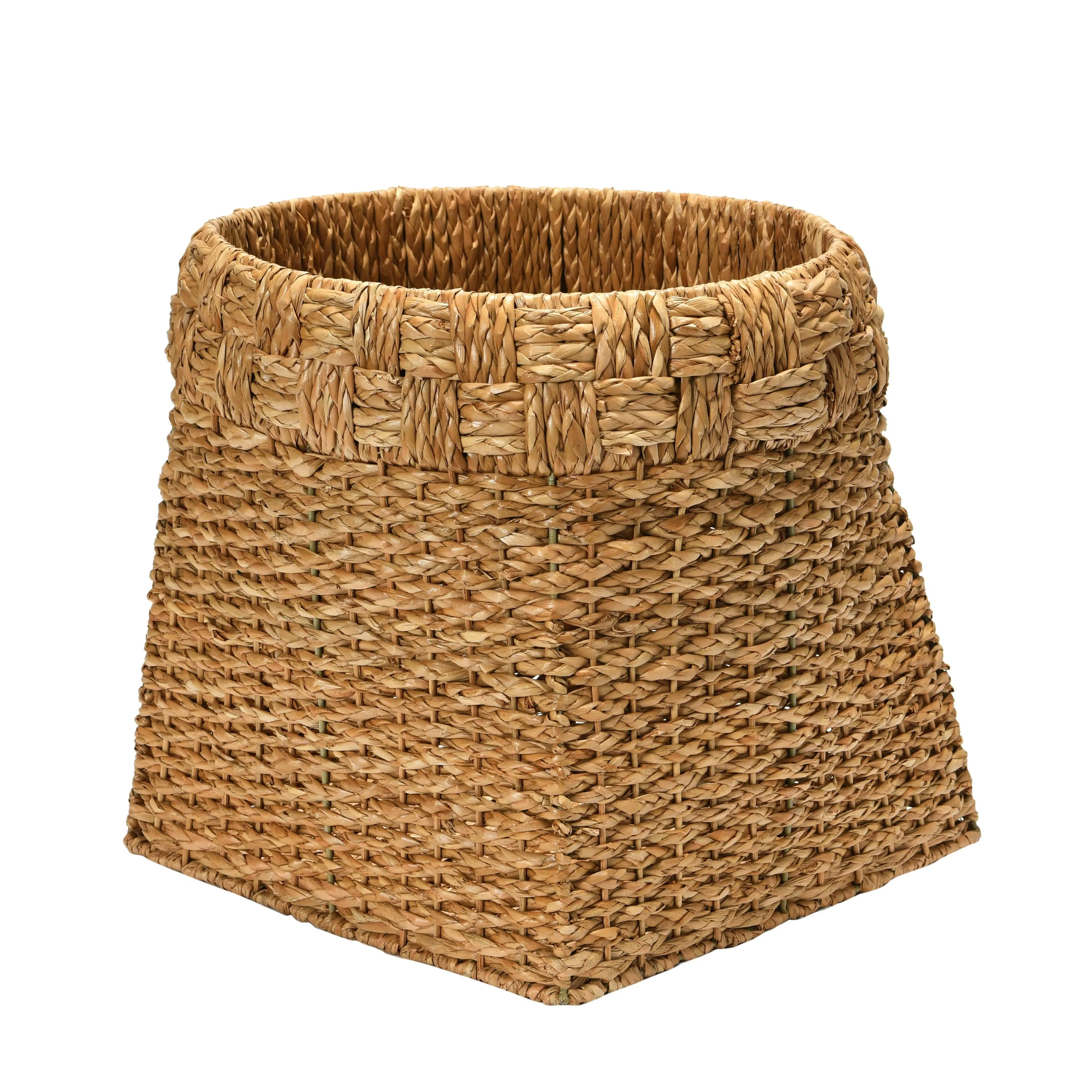 Bloomingville Hand-Woven Bankuan Braided Basket, 14" L x 14" W x 14" H, Natural