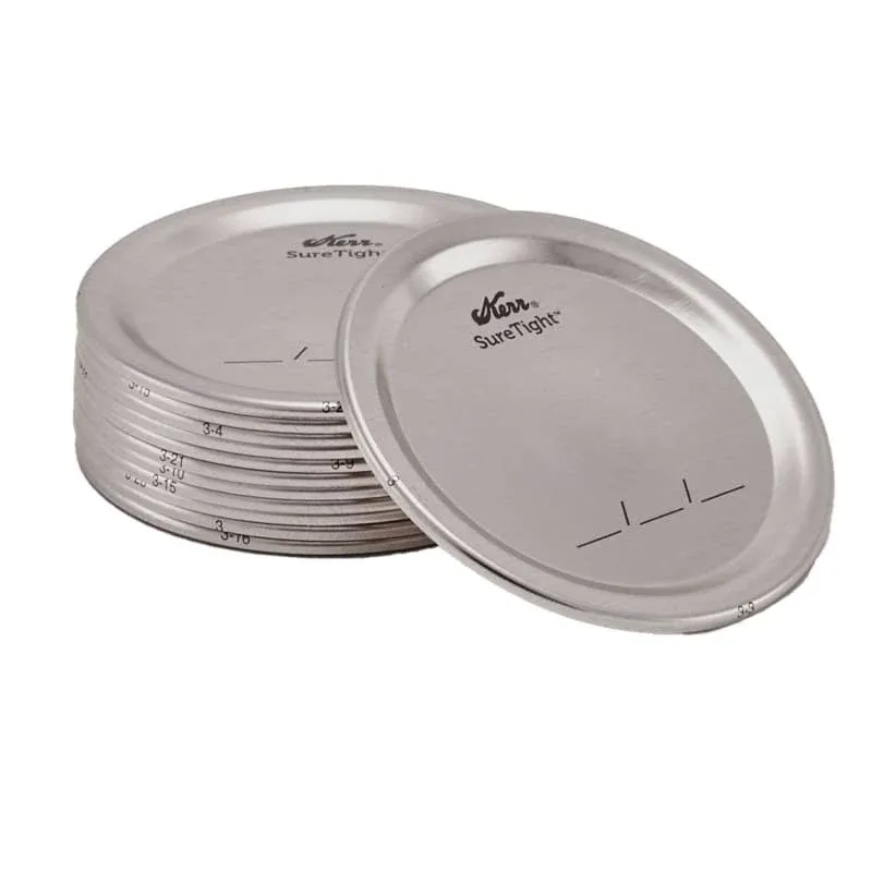 Kerr 10071 Regular Canning Jar Lids 12 Count