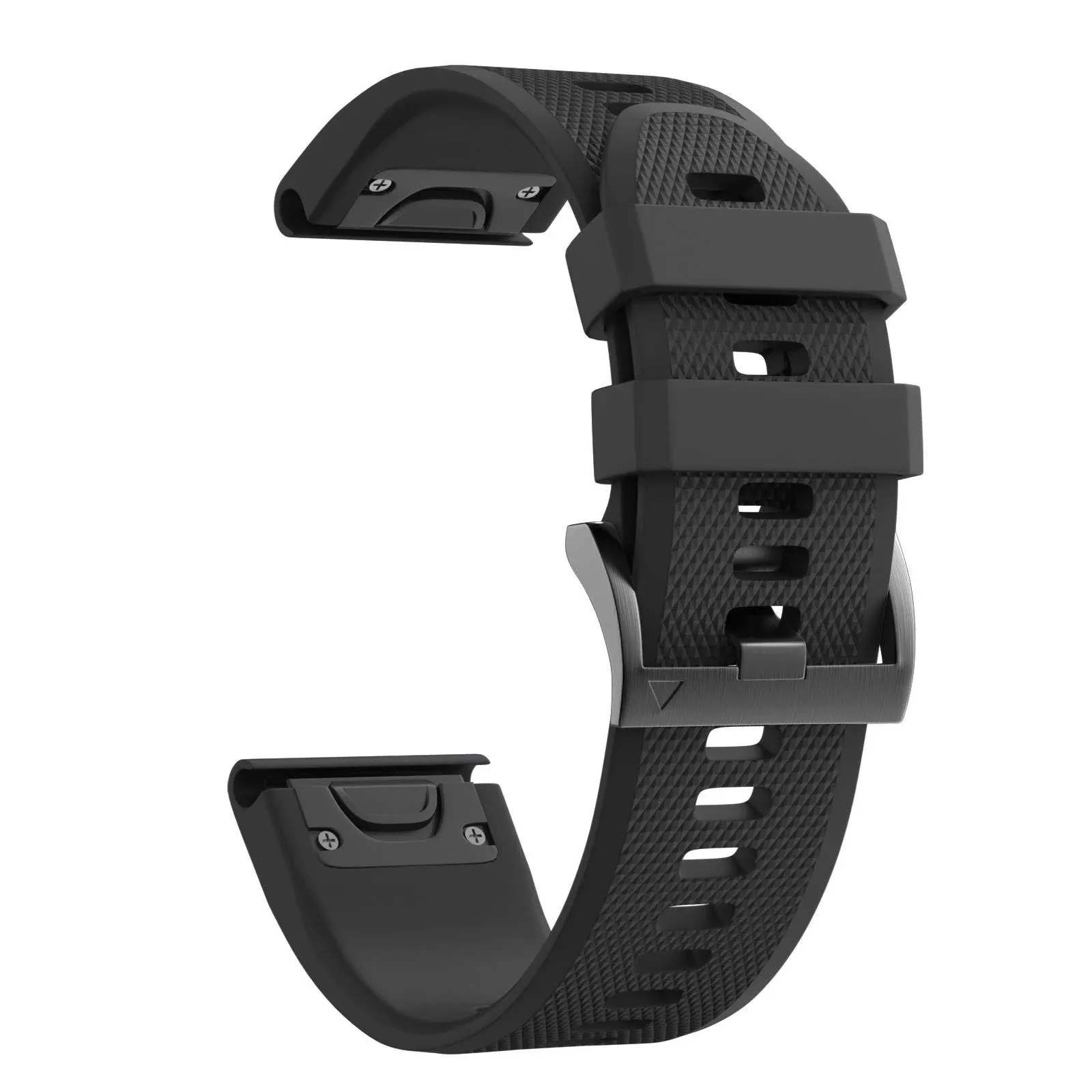 NotoCity Compatible Fenix 5 Band 22mm Width Soft Silicone Watch Strap for Fenix 5 Plus/Fenix 6/Fenix 6 Pro/Fenix 7/exip/Forerunner 935/945/Approach