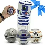 NINOSTAR Starwar Stress Balls Set - Pop Fidget Toy for Kids and Adults, Stress Relief Fidget, Anti Stress Squeeze Toy - Use for Play/ Decor/ Help