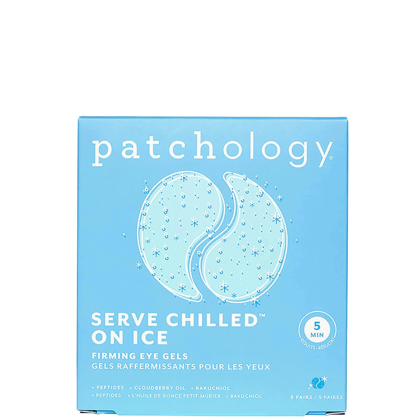 Patchology Serve Chilled On Ice Firming Eye Gels 5 Pairs