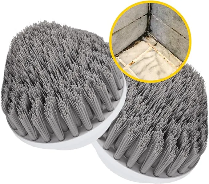 Synoshi Cone Brush Heads (2 Units) for Electric Spin Scrubber The Corners and Hard-to-Reach Places