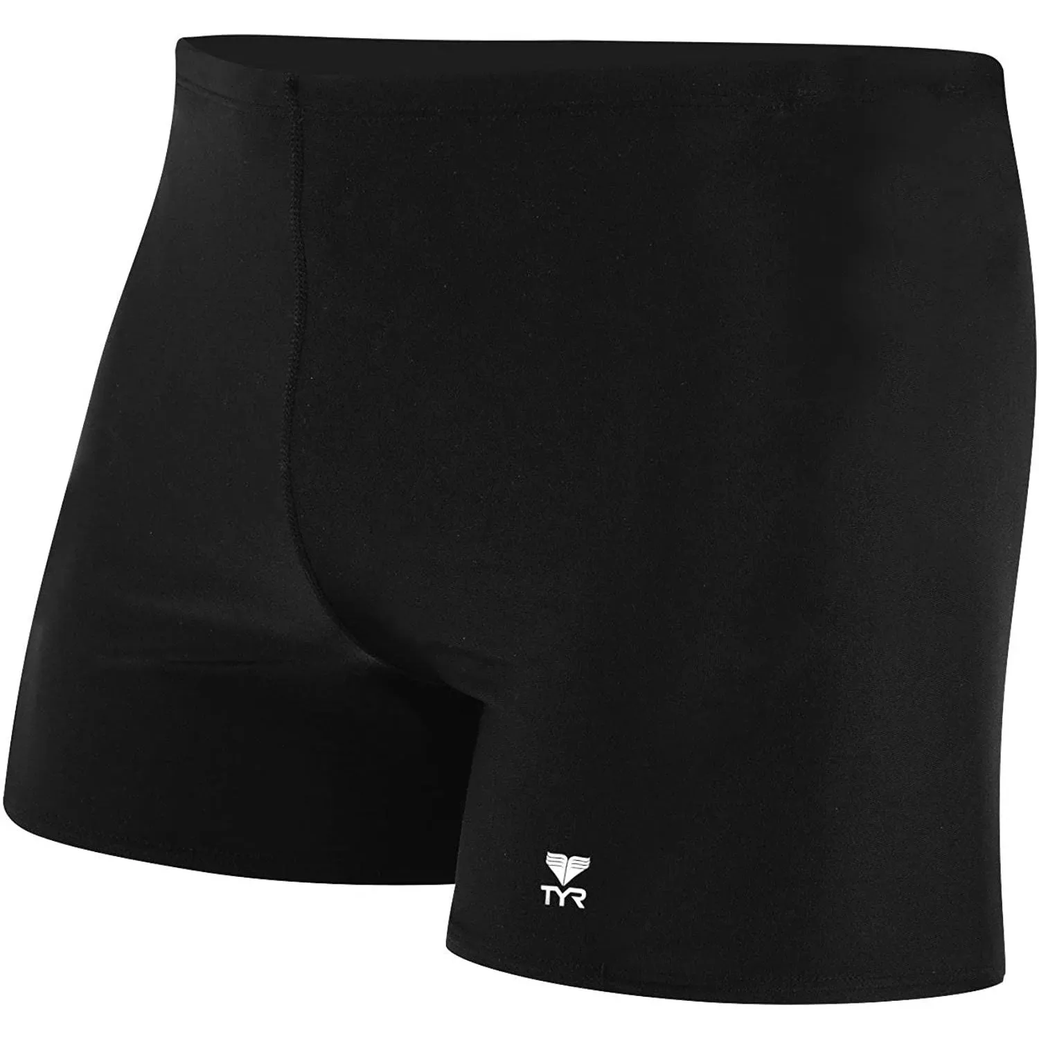 TYR Men's Square Leg TYReco Solid Black 38