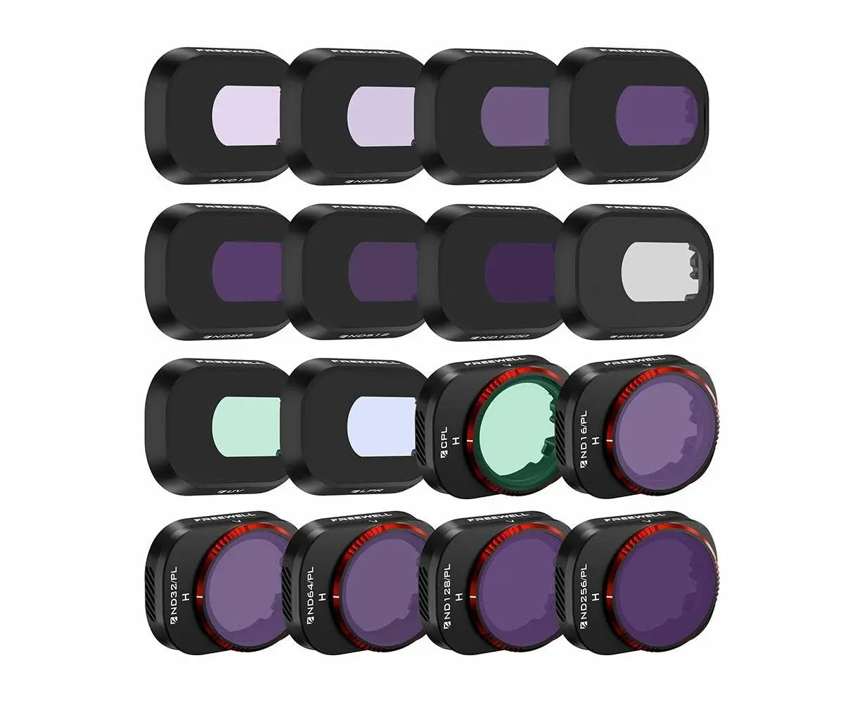 Freewell 16-pack Mega Filter Set for DJI Mini 4 Pro