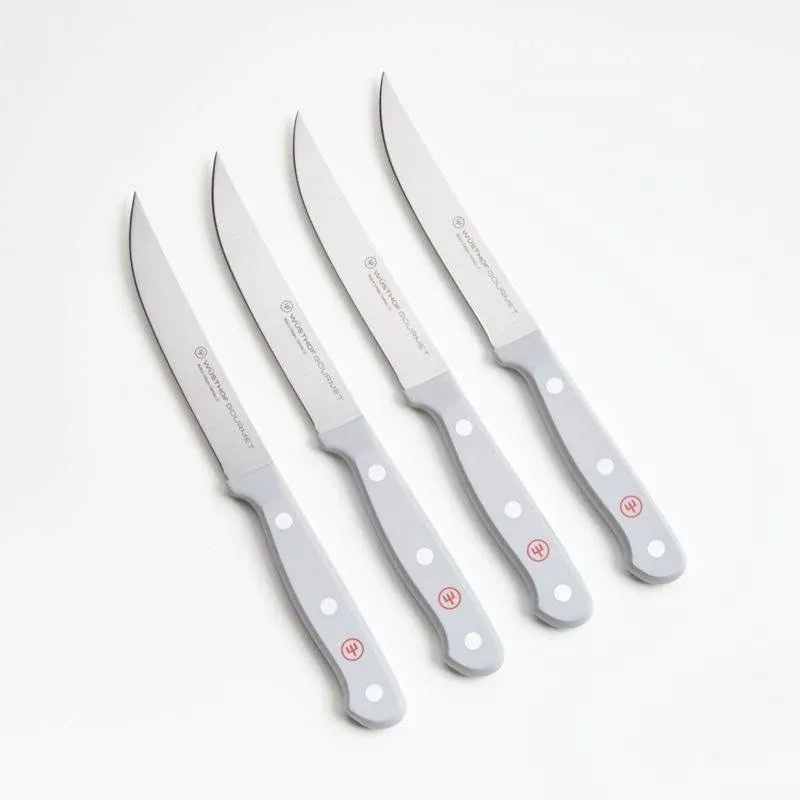 Wusthof Gourmet Grey - 4 Pc. Steak Knife Set