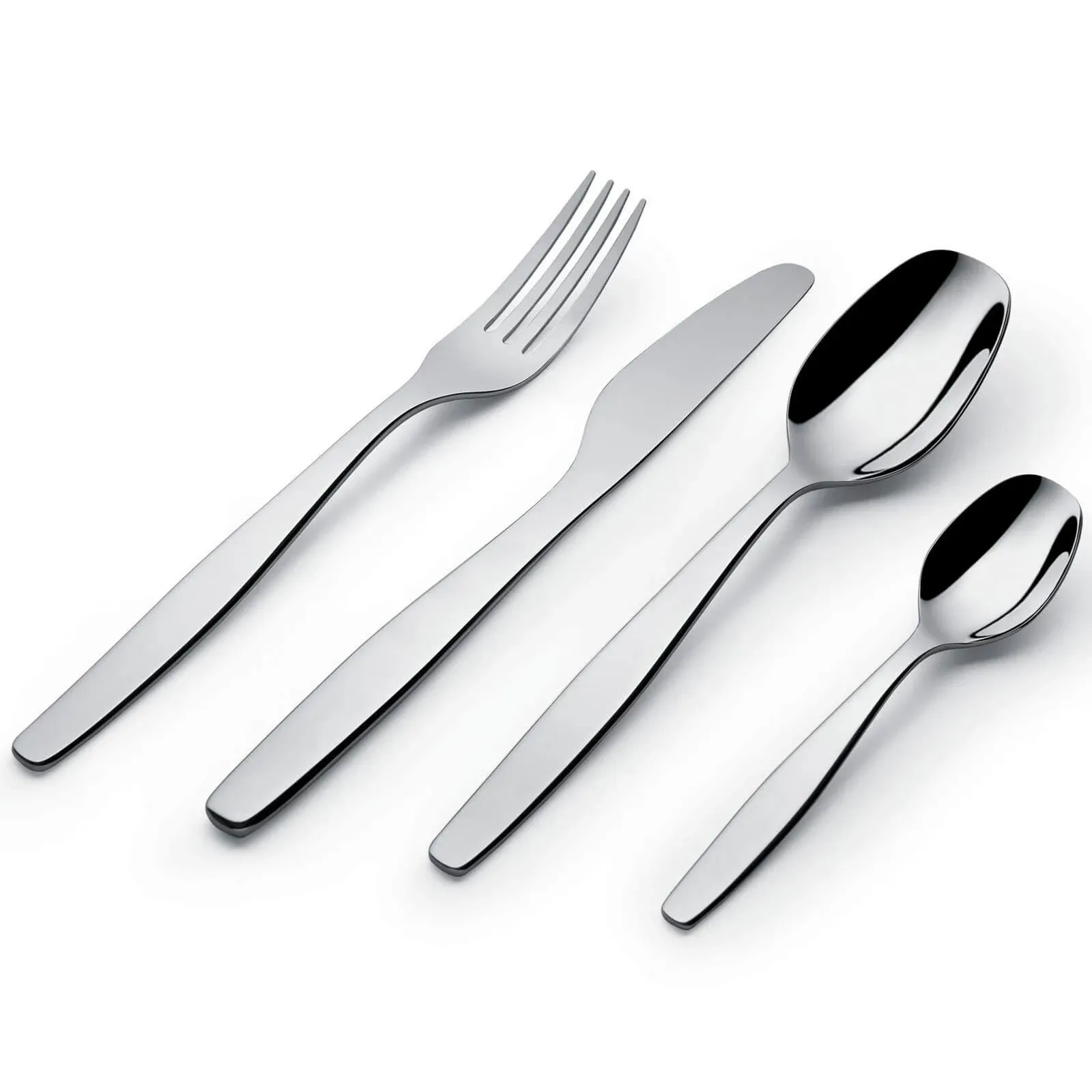 Alessi | Itsumo cutlery (24-piece set) - Silver | Realry