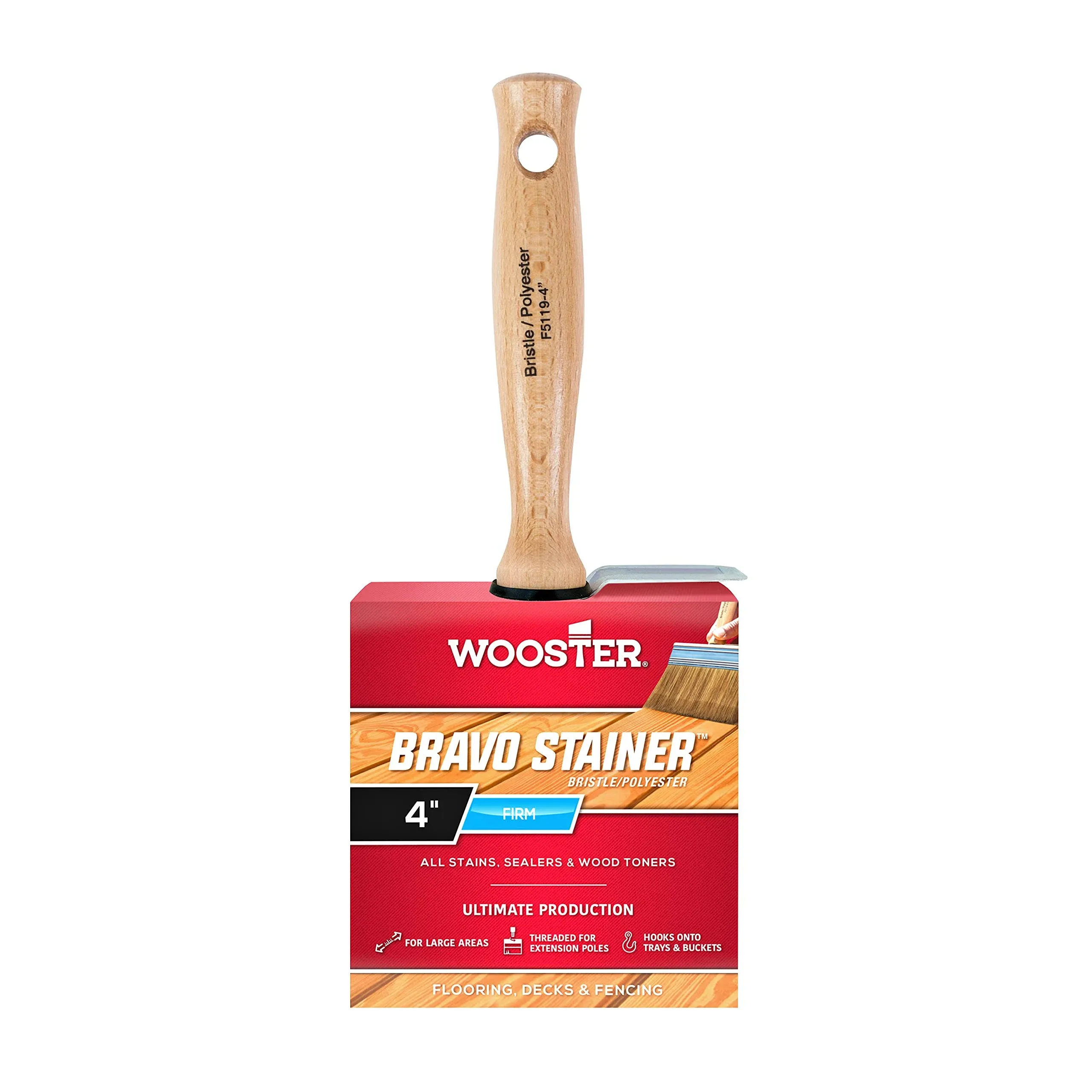 Wooster Bravo Stainer Brush