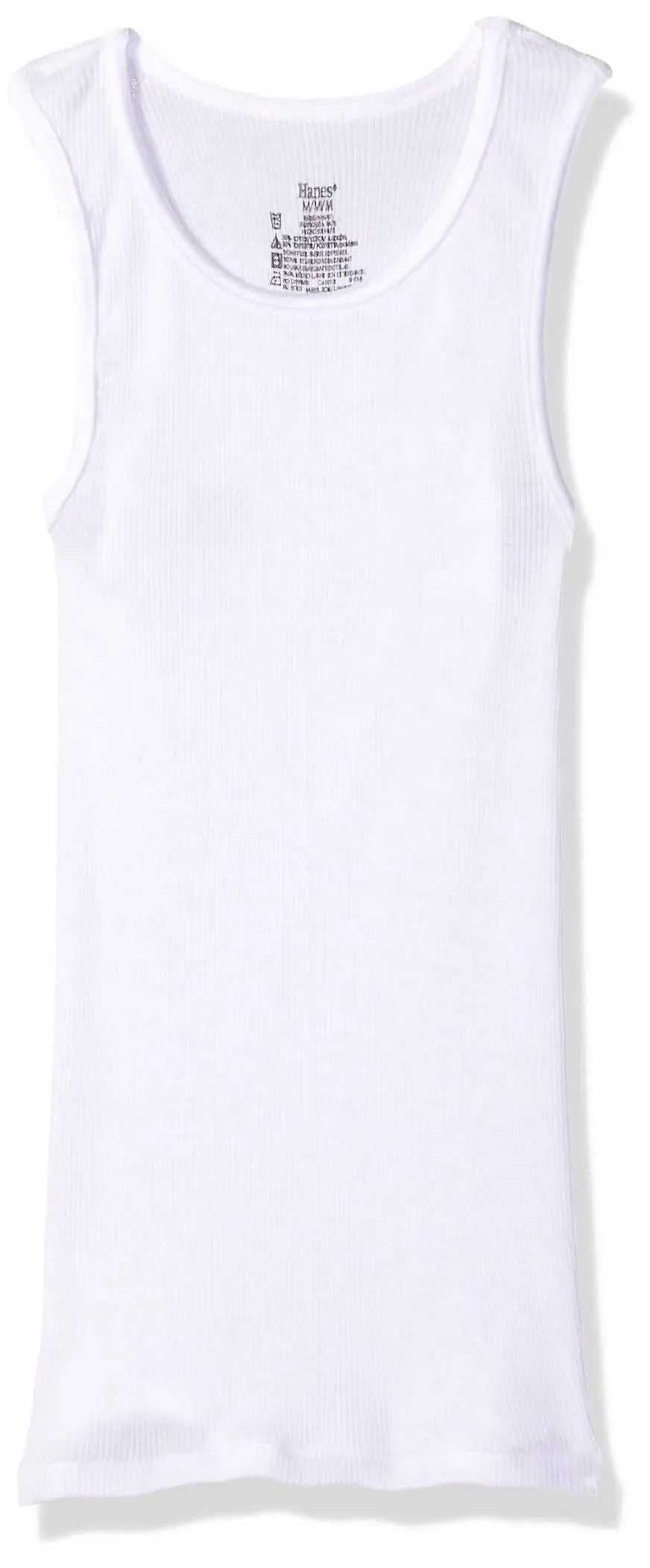 Hanes Boys' Big Ultimate Cool Comfort Tank Undershirt 5-Pack