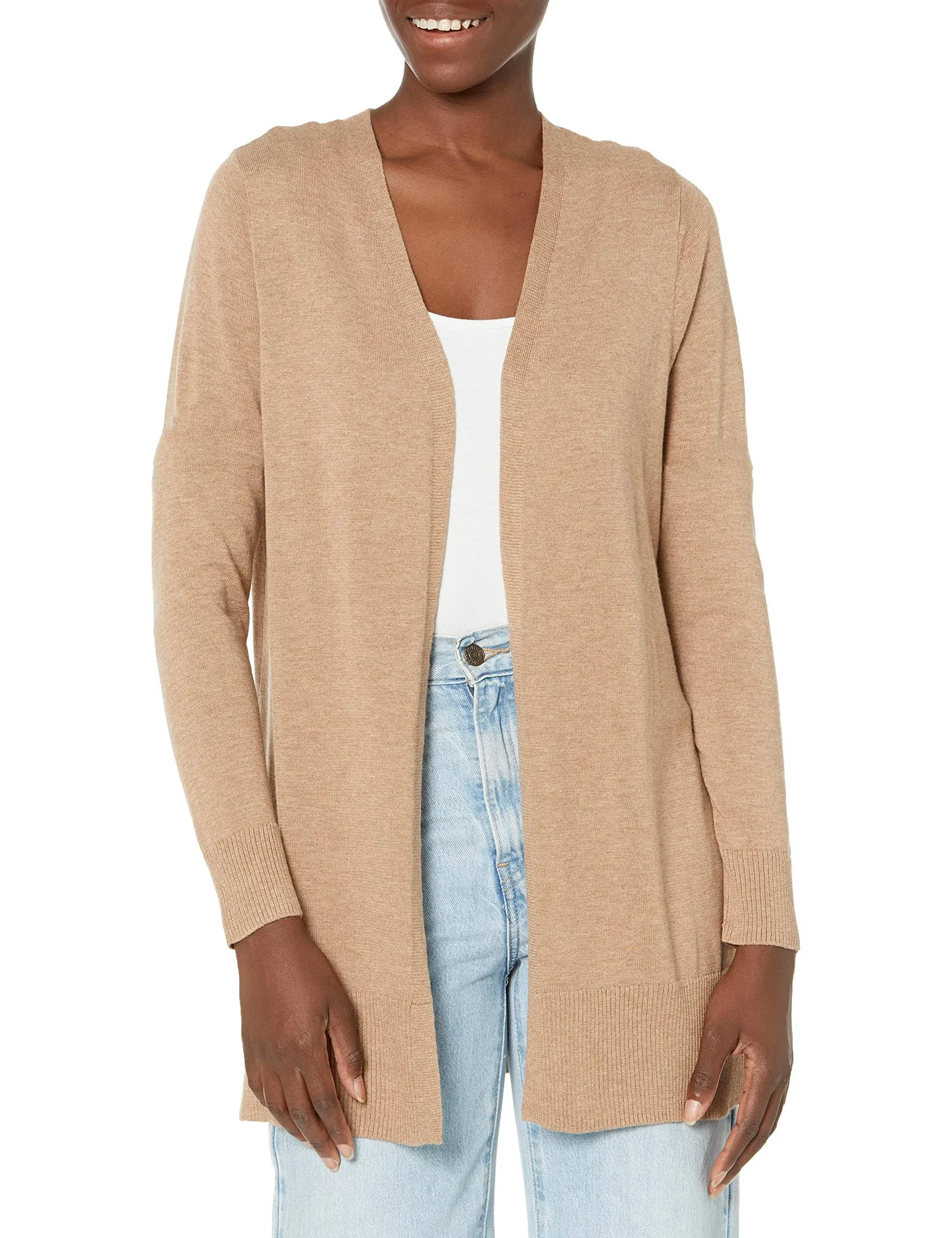 Amazon Essentials Women's Lightweight Open-Front Cardigan Sweater (Available in Plus Size)