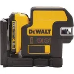 DEWALT Laser Level, Cross Line and Spot Laser, Pivoting Base, Red (DW0822)DEWALT Laser Level, Cross Line and Spot Laser, Pivotin…